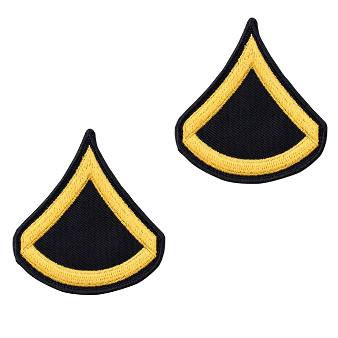  Army Command Sergeant Major CSM E9 Cloth Rank for ASU Male:  Clothing, Shoes & Jewelry