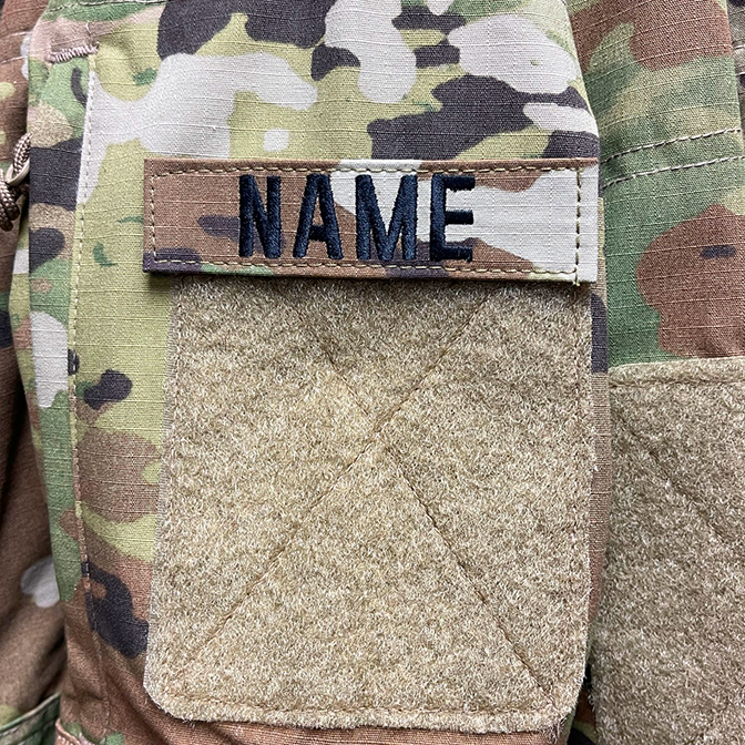 US Army Name Tape Patch - MultiCam