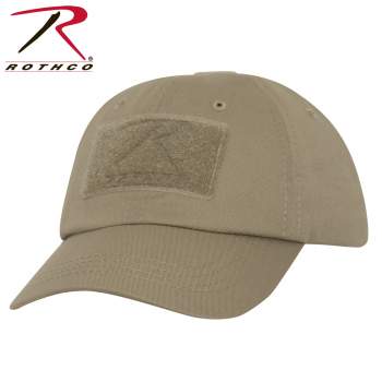 Khaki Tan USA American Flag Patch Military Cap – Adjustable Tactical Operator Hat By Rapid Dominance