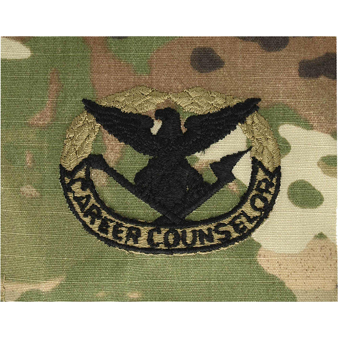 Occitanian Flag Camo Print Patch - Badge Embroidered - Made In France