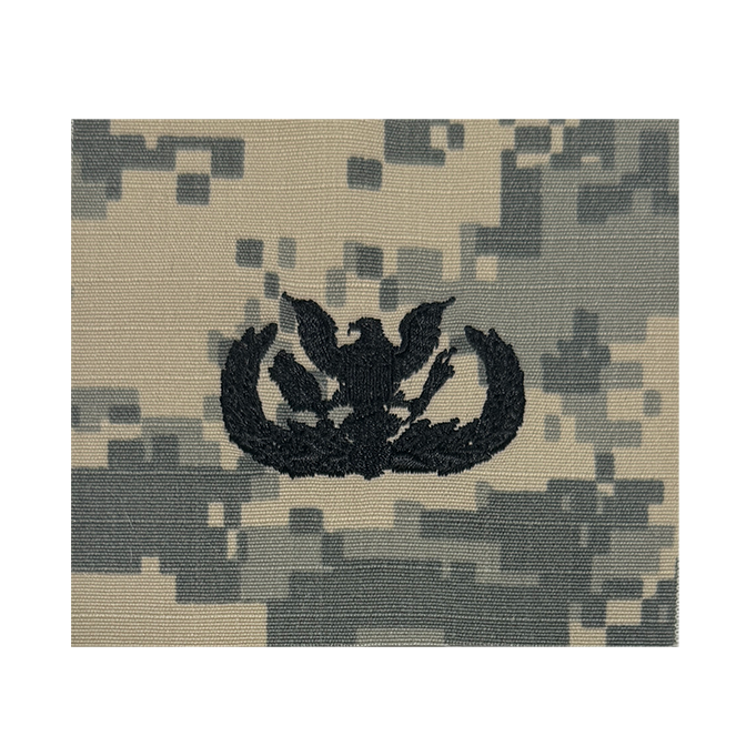 SGAUS MEMS Qualification Badge on UCP (DIGITAL ACU) - Sew-On