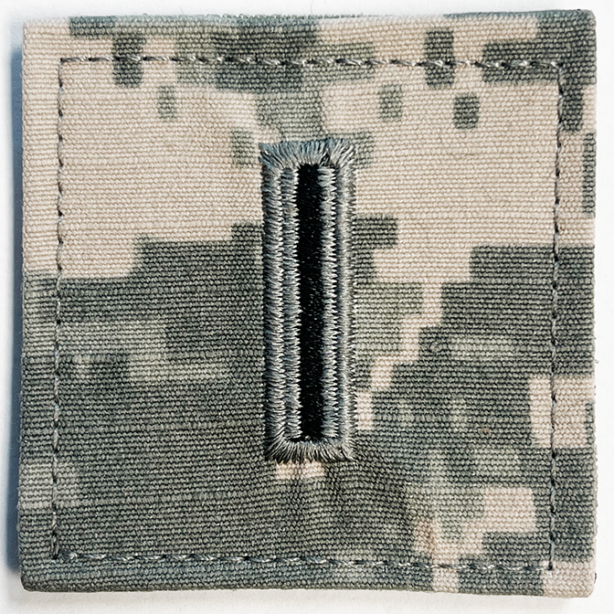 Upc Pattern Army Army Rank Patch - Digital UCP on Velcro