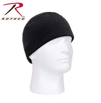 Polar Fleece Watch Cap Black