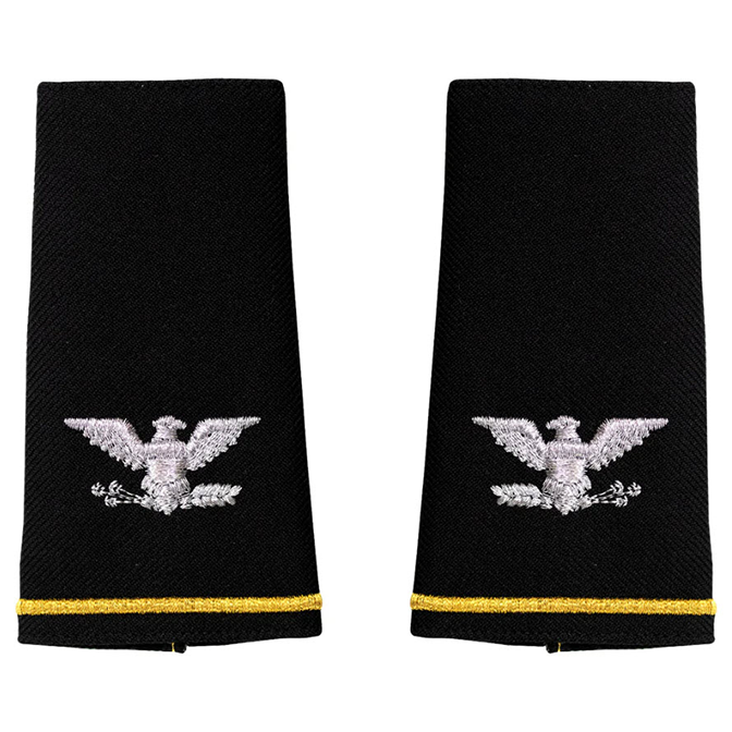 2d Shoulder Ranks Army Service Uniform Rank Shoulder Marks - Pair - Large