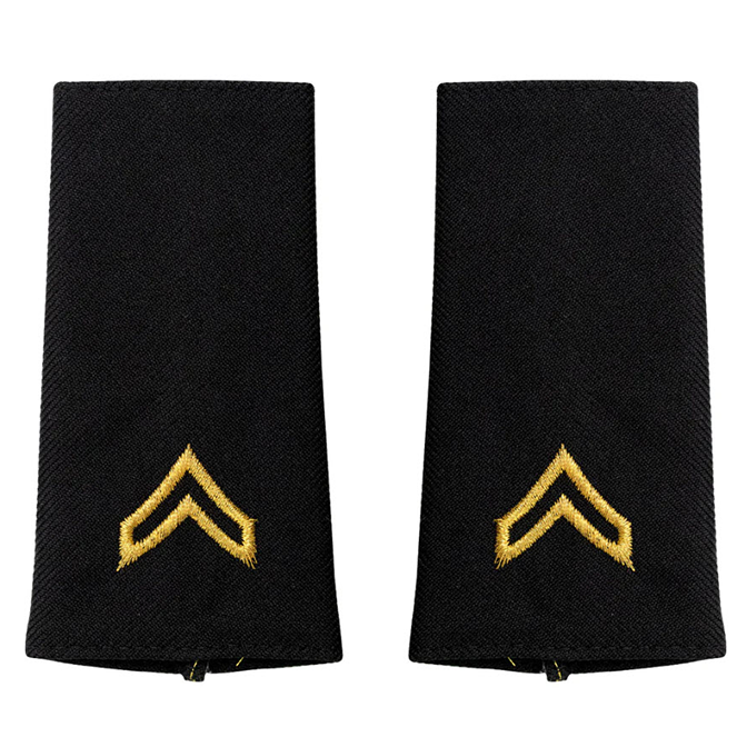 Woman Army Rank Pins