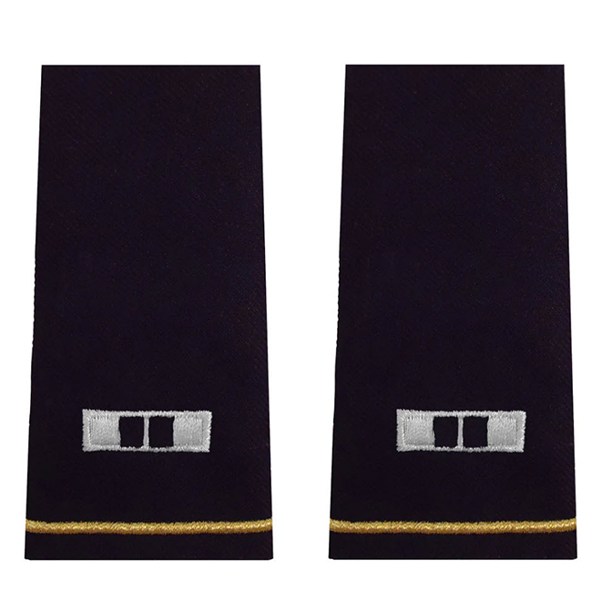 Sholder Ranks Army Service Uniform Rank Shoulder Marks - Pair - Large