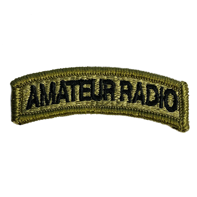 CQ DX Amateur Radio Station Patches Embroidered 