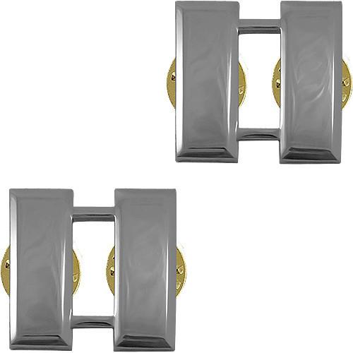 ピンバッジ Officer Rank Pin 10212: Naval Ensign, pair - cb, H-H 622, GF, shirt s Army Officer Rank Pins - Bright Metal - 2-Pack