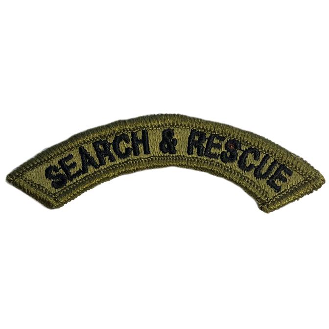 Search And Rescue Patch