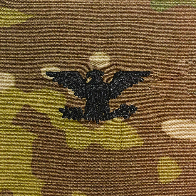 Colonel Chest Patch Army Rank Patch - SEW-ON - Chest